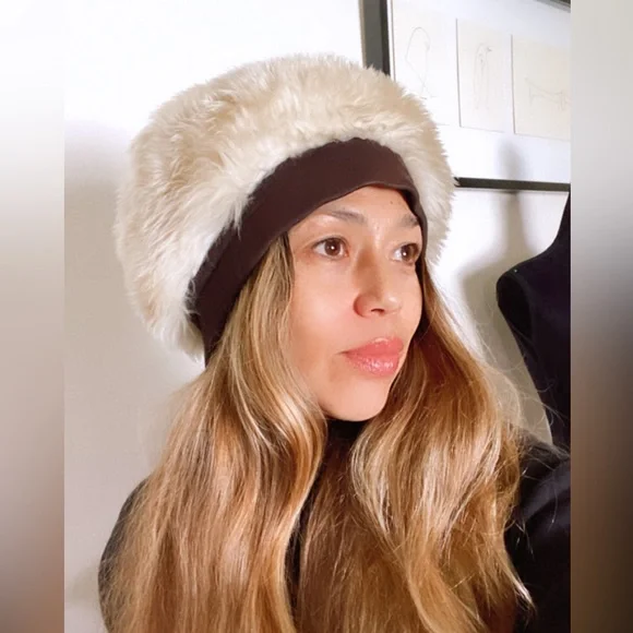Yves Saint Laurent Russian 1967 Haute Couture lamb Hat